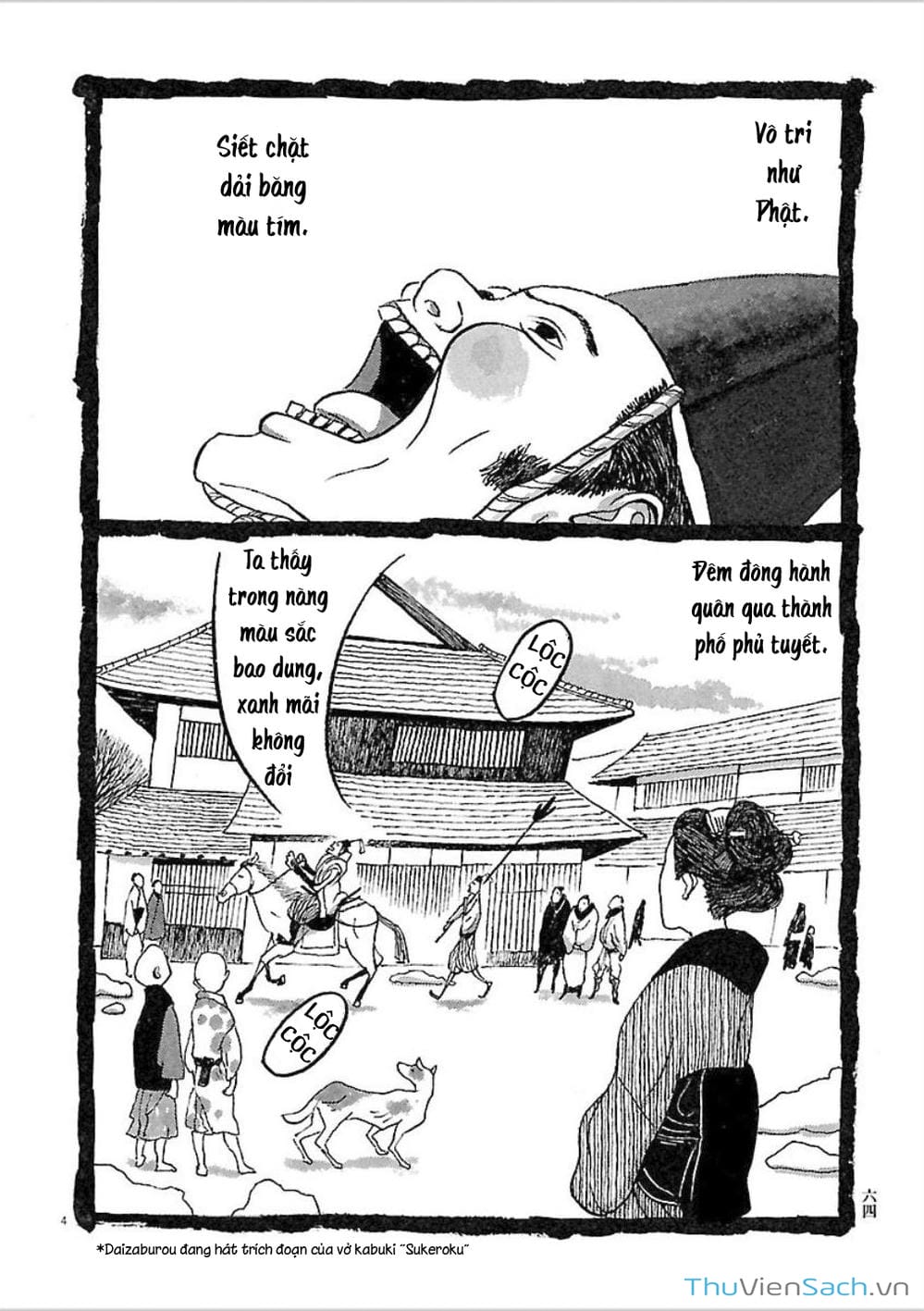 Truyện Tranh Samurai Kiếm Tre - Bamboo Samurai trang 4