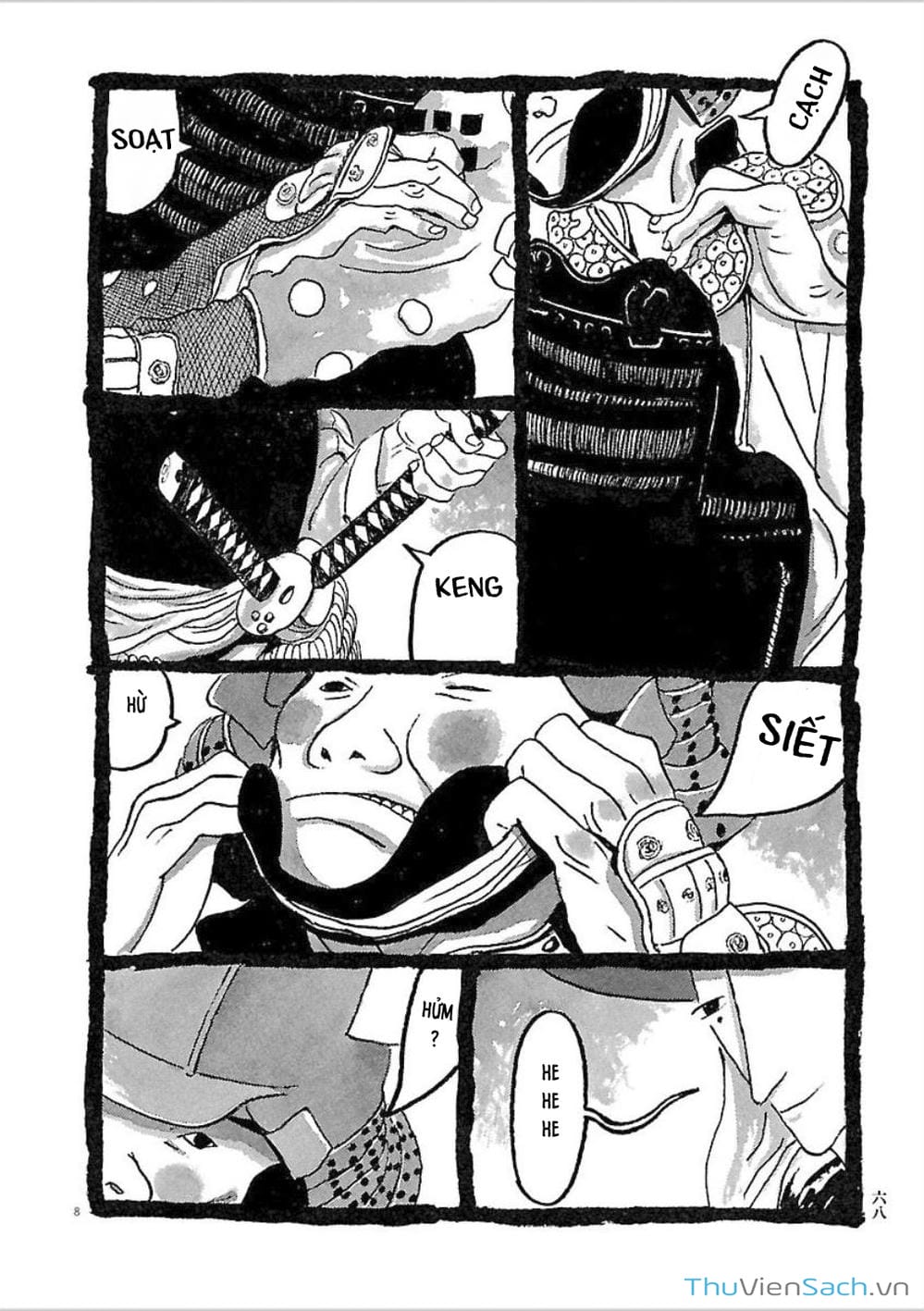 Truyện Tranh Samurai Kiếm Tre - Bamboo Samurai trang 4