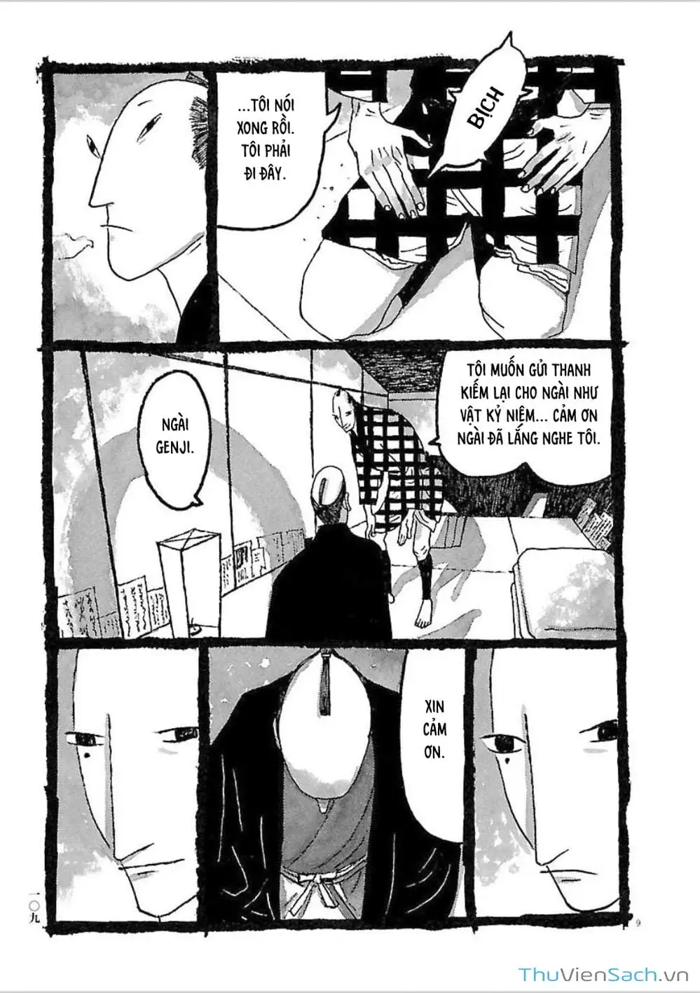 Truyện Tranh Samurai Kiếm Tre - Bamboo Samurai trang 4