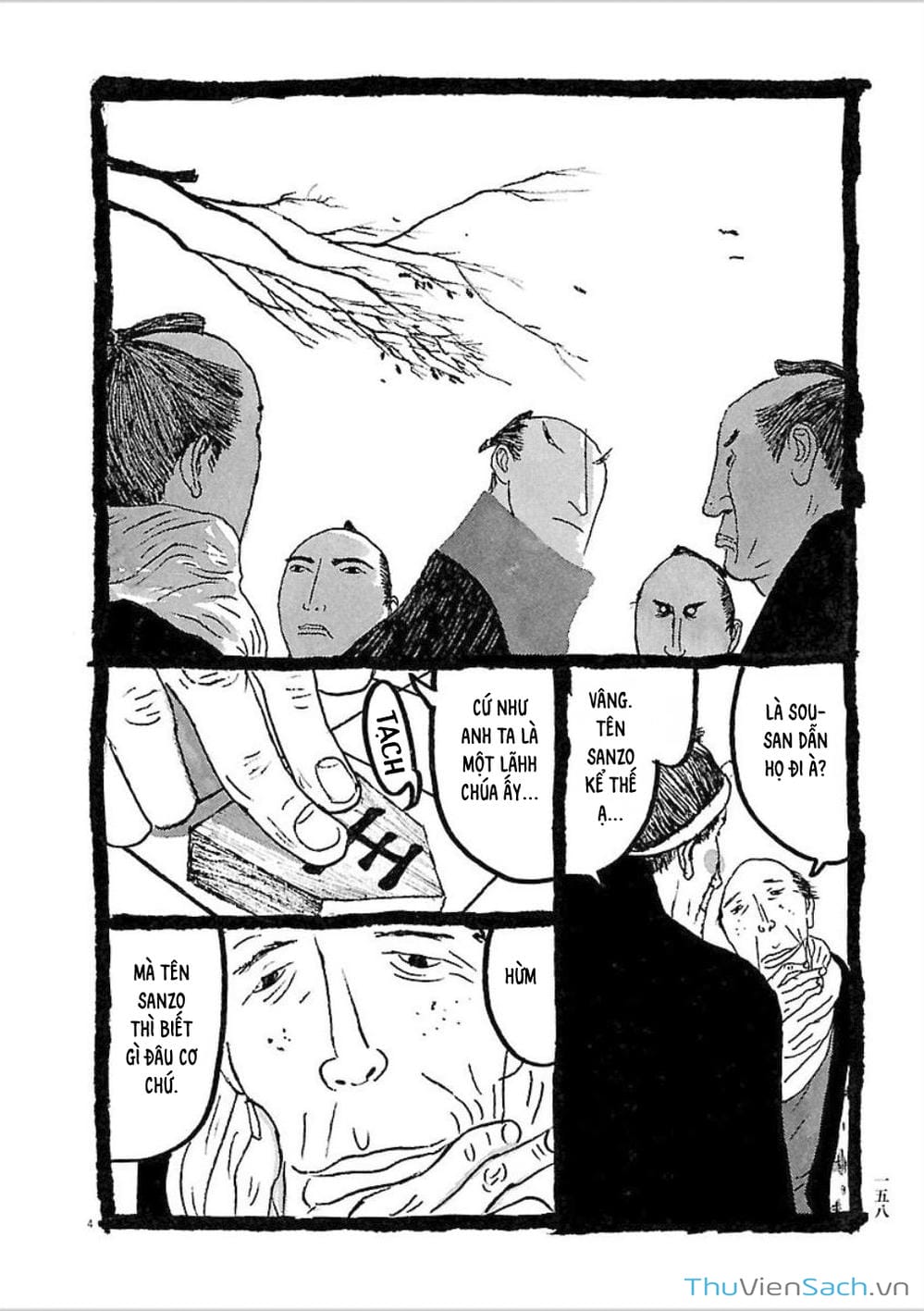 Truyện Tranh Samurai Kiếm Tre - Bamboo Samurai trang 4