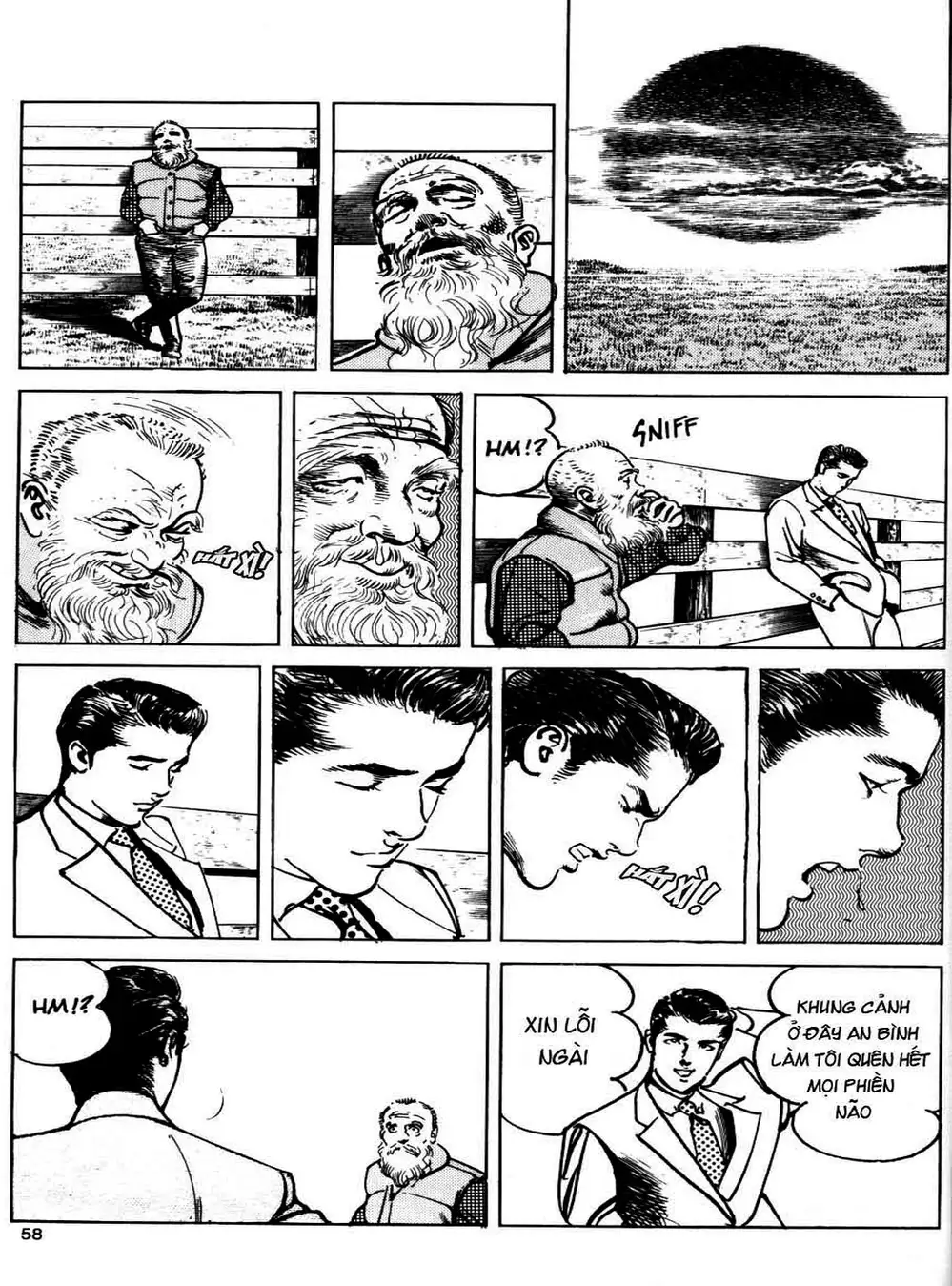 Truyện Tranh Thánh Vực Sumo - Sanctuary trang 6