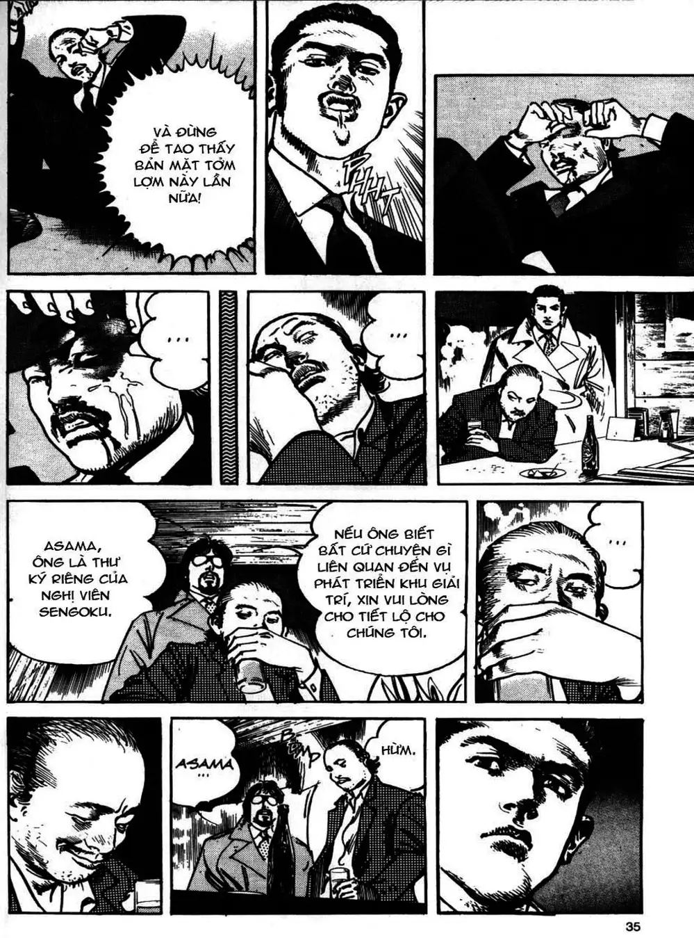 Truyện Tranh Thánh Vực Sumo - Sanctuary trang 6