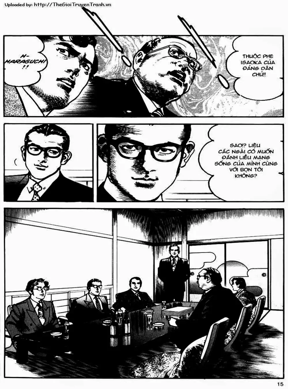 Truyện Tranh Thánh Vực Sumo - Sanctuary trang 6