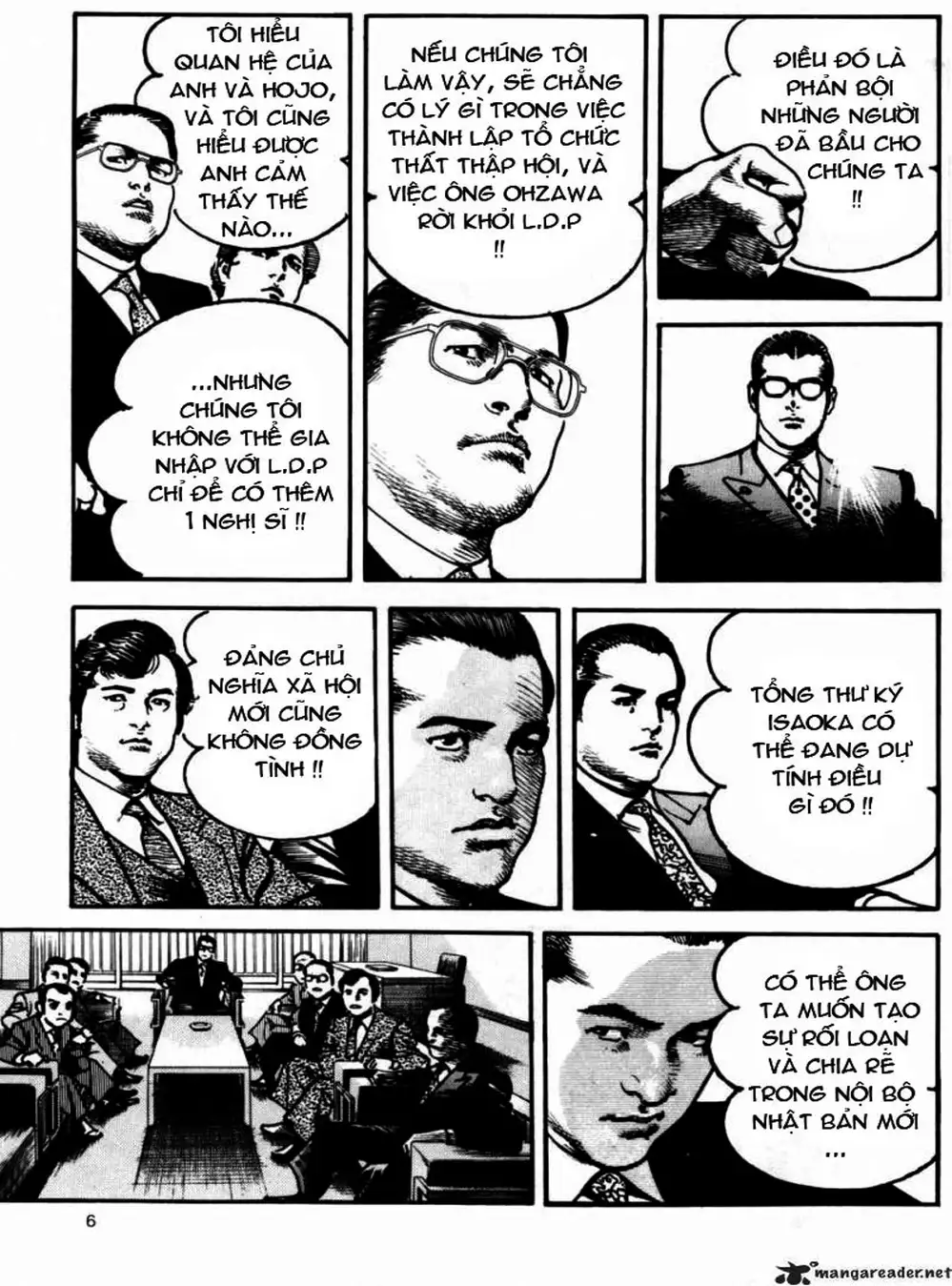 Truyện Tranh Thánh Vực Sumo - Sanctuary trang 6