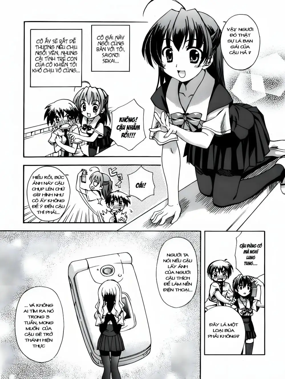 Truyện Tranh Học Đường - School Days trang 6