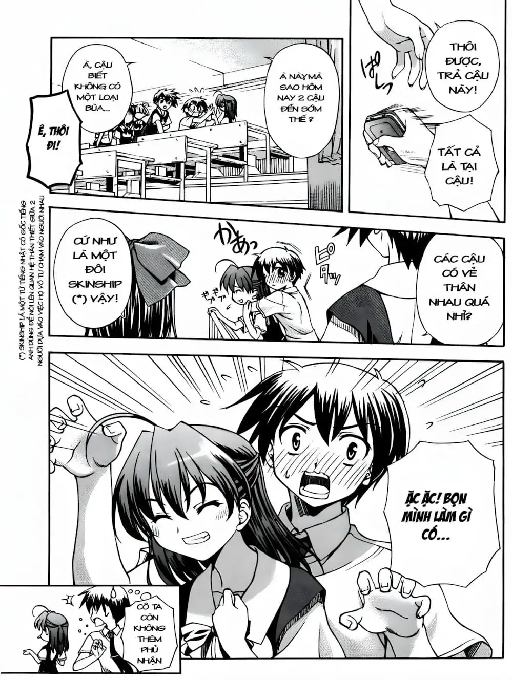 Truyện Tranh Học Đường - School Days trang 6