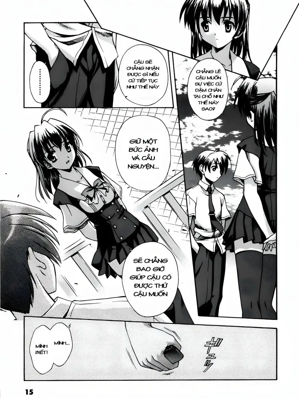 Truyện Tranh Học Đường - School Days trang 6