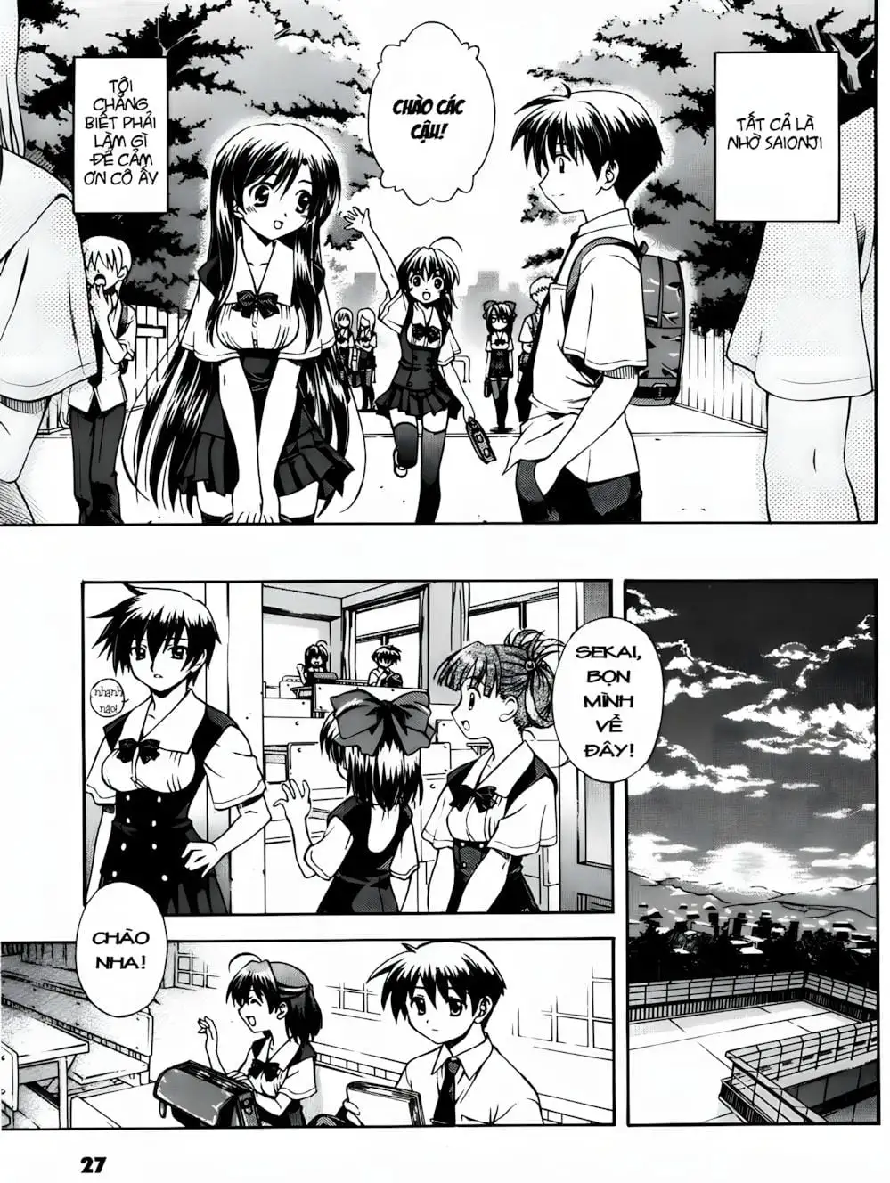 Truyện Tranh Học Đường - School Days trang 6