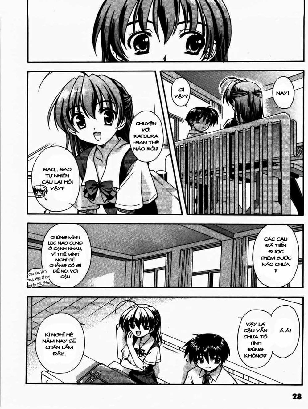 Truyện Tranh Học Đường - School Days trang 6