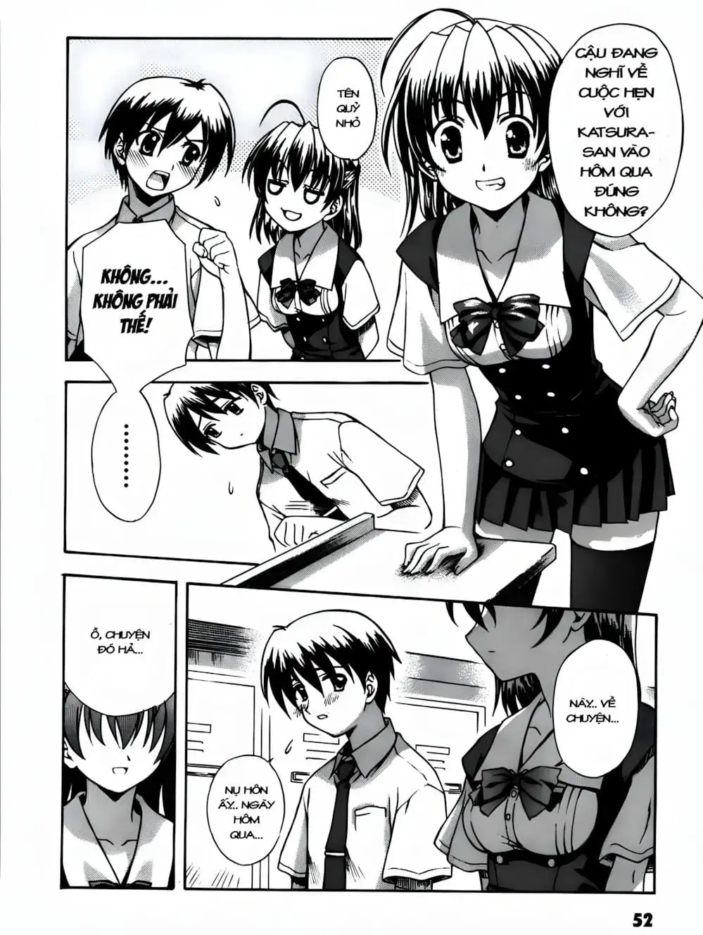 Truyện Tranh Học Đường - School Days trang 6