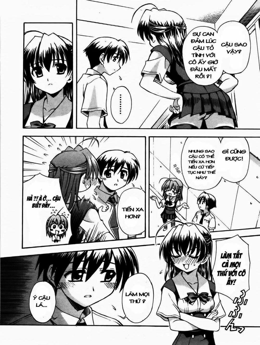 Truyện Tranh Học Đường - School Days trang 6