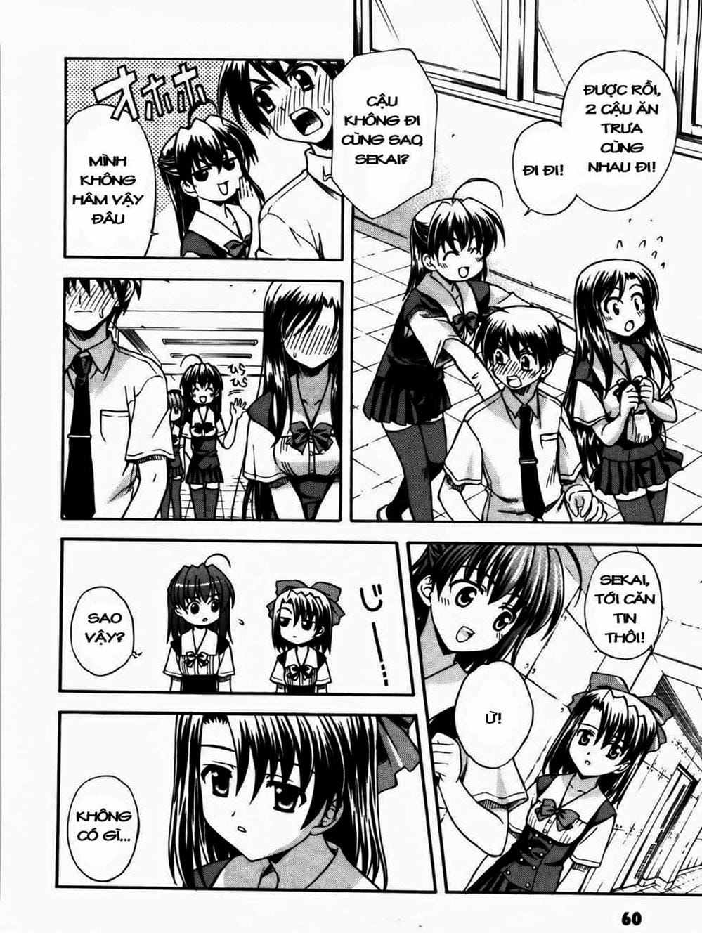 Truyện Tranh Học Đường - School Days trang 6