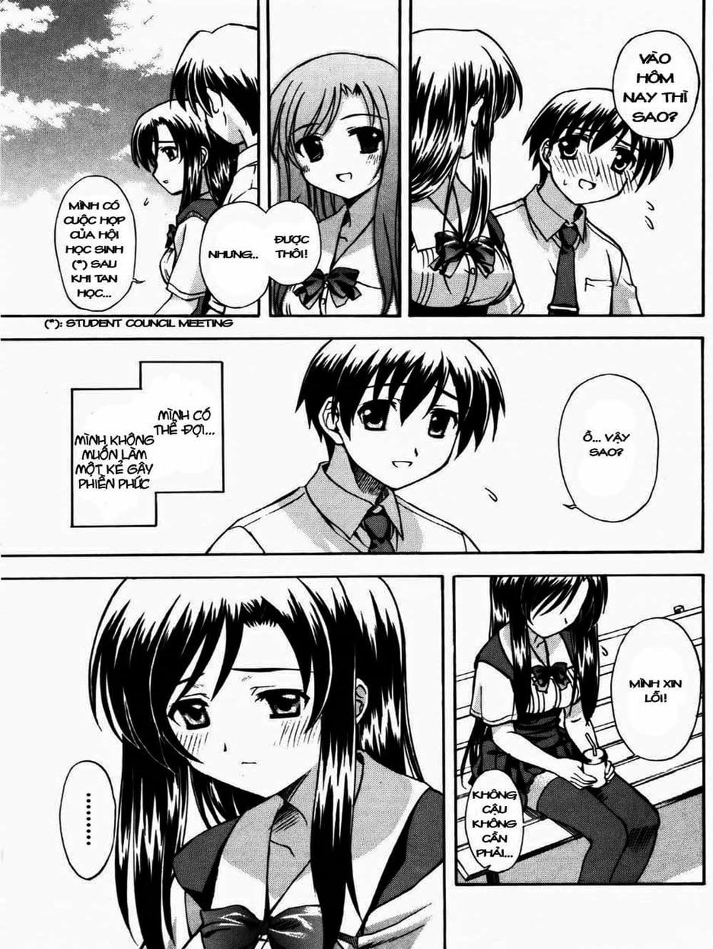 Truyện Tranh Học Đường - School Days trang 6