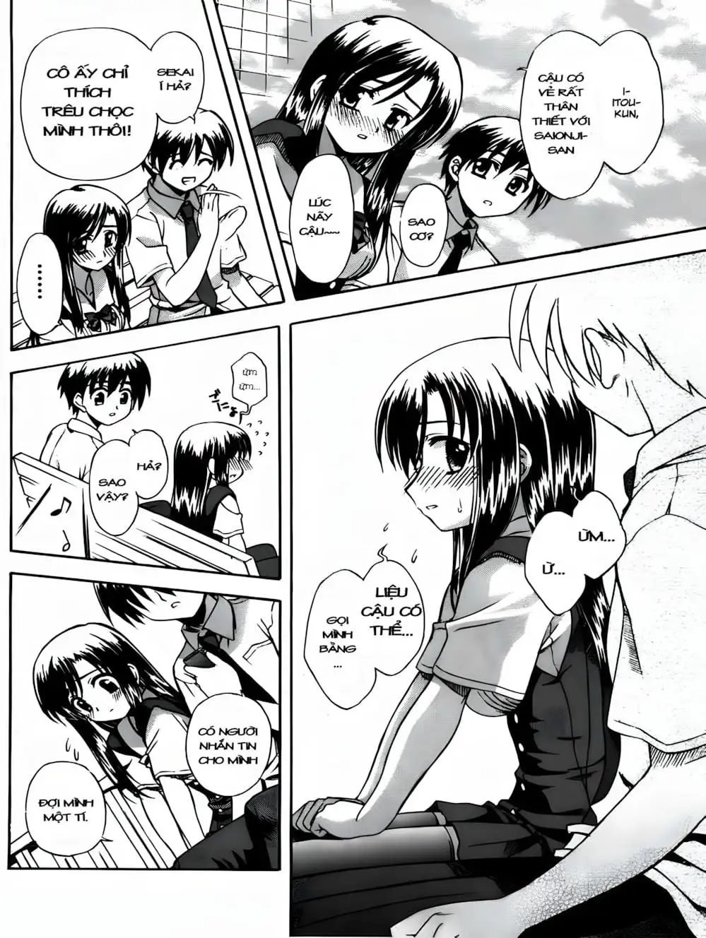 Truyện Tranh Học Đường - School Days trang 6