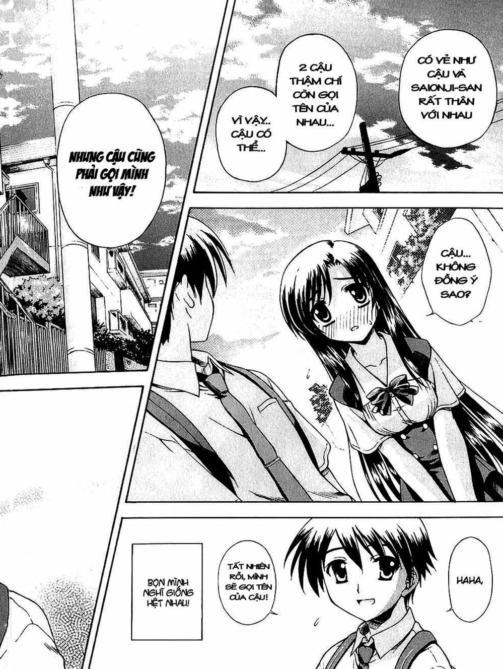 Truyện Tranh Học Đường - School Days trang 6