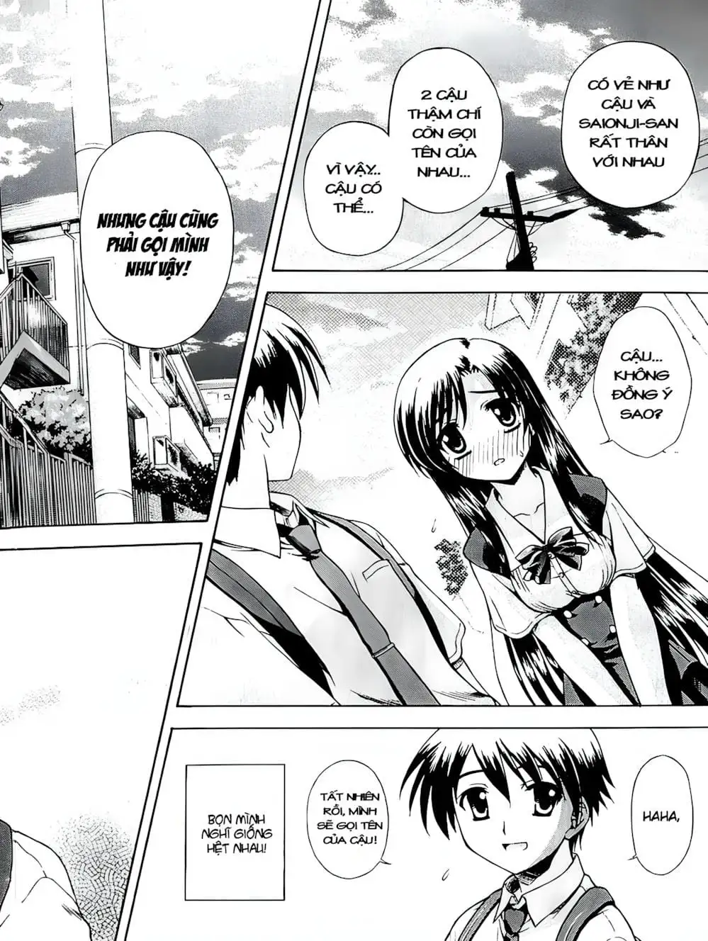 Truyện Tranh Học Đường - School Days trang 6