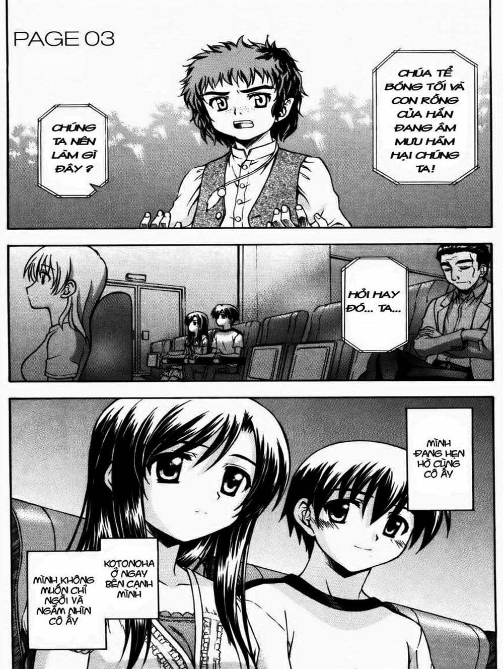 Truyện Tranh Học Đường - School Days trang 6