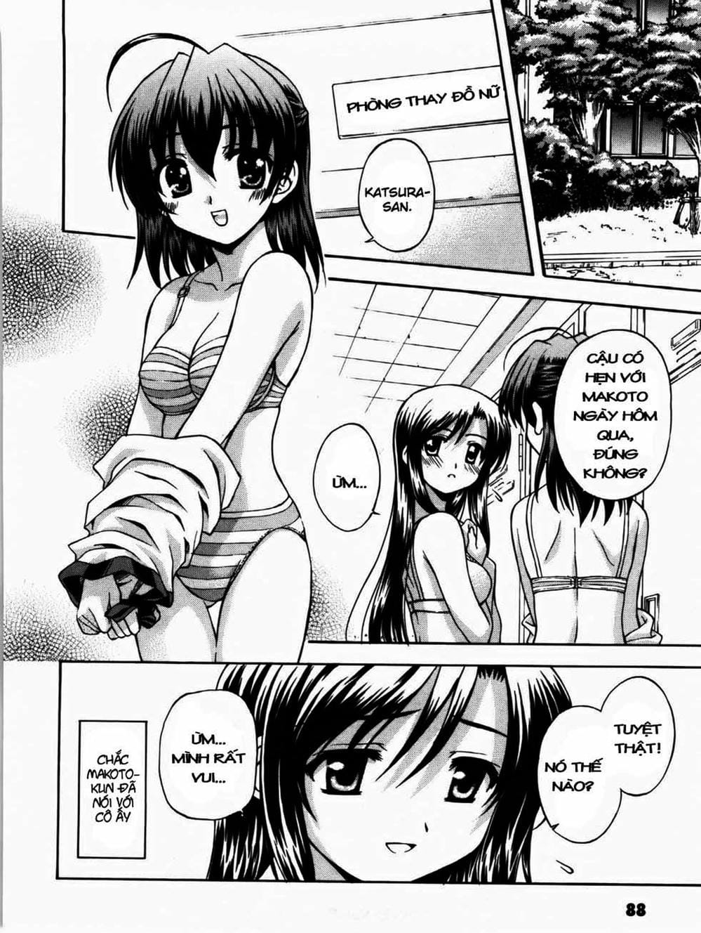 Truyện Tranh Học Đường - School Days trang 6