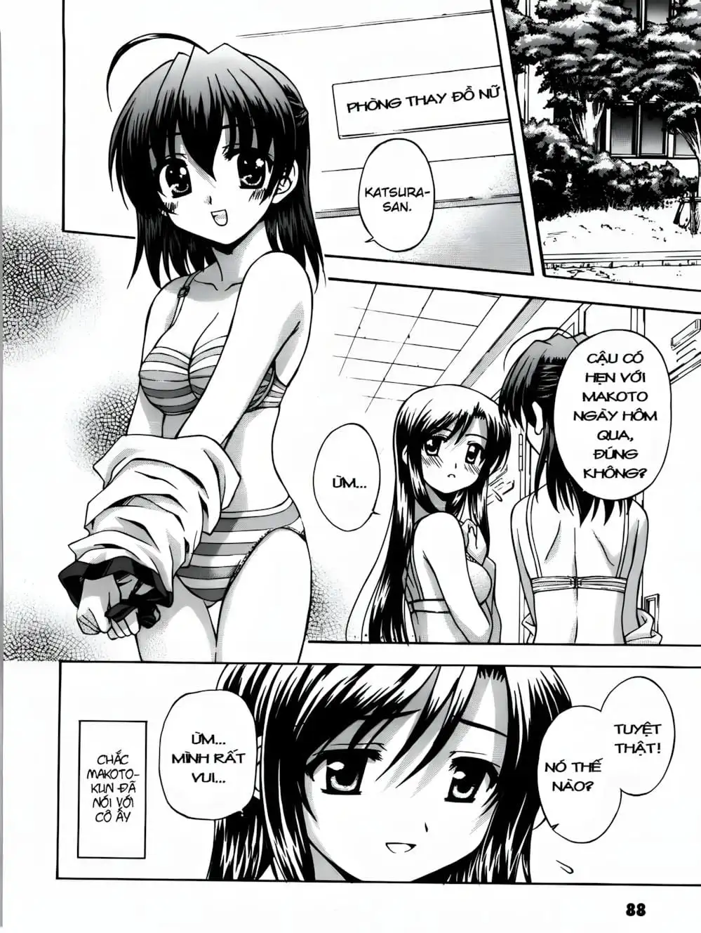 Truyện Tranh Học Đường - School Days trang 6