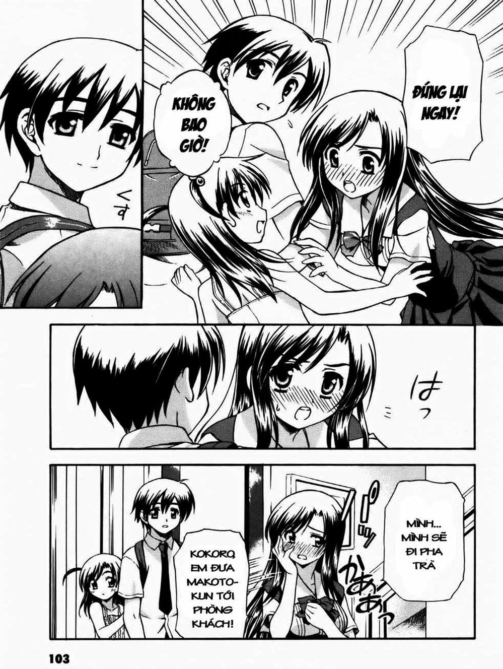 Truyện Tranh Học Đường - School Days trang 6