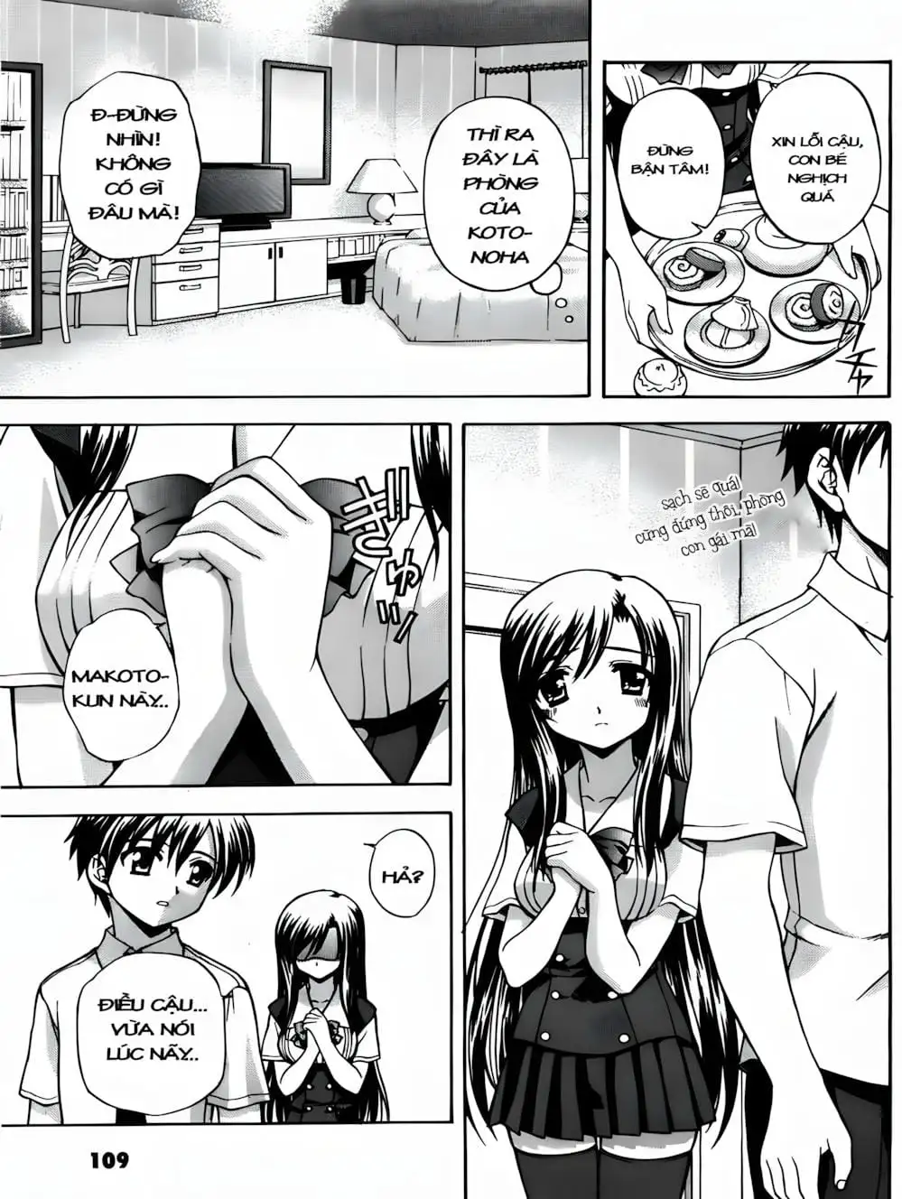 Truyện Tranh Học Đường - School Days trang 6