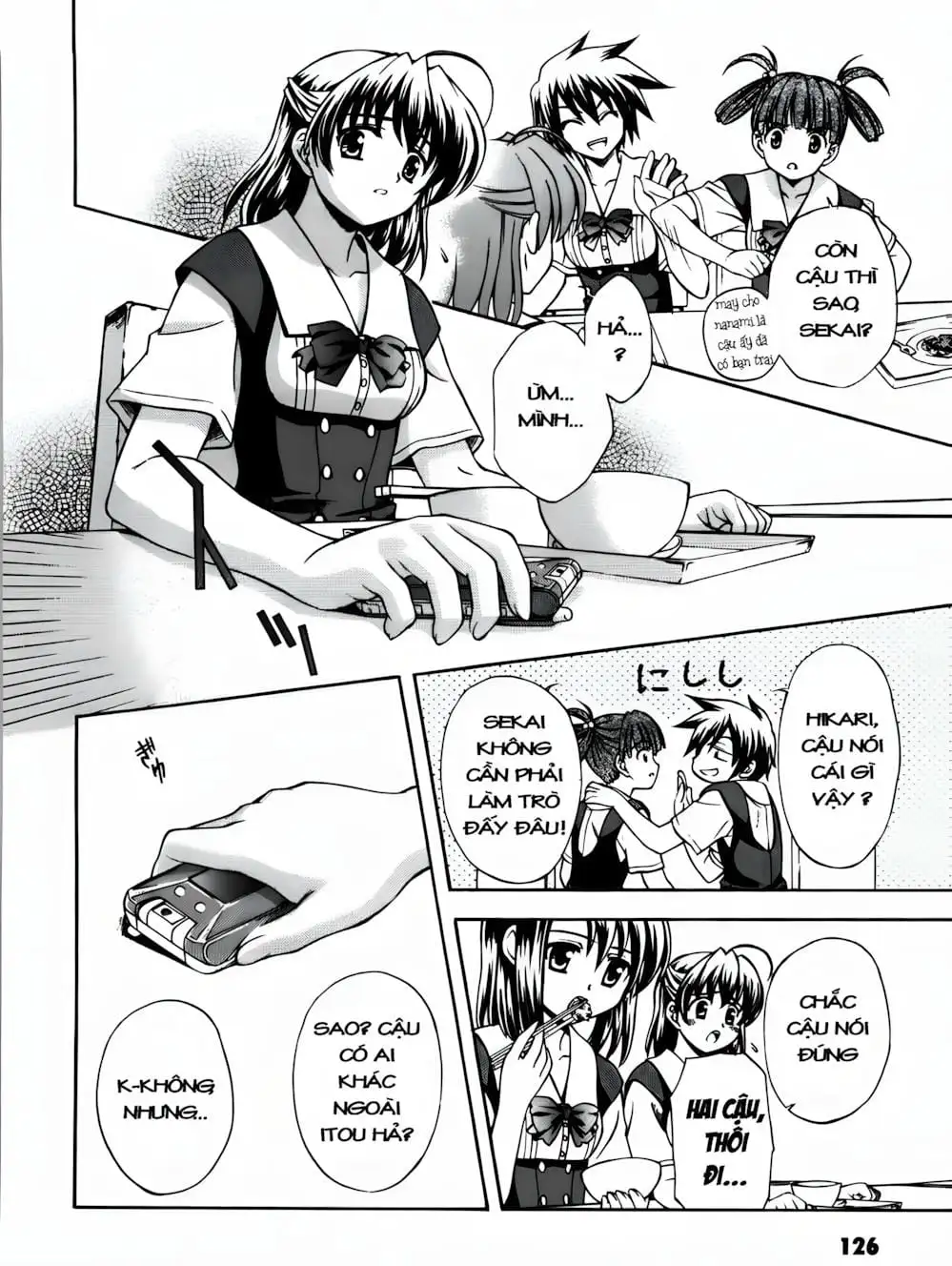 Truyện Tranh Học Đường - School Days trang 6