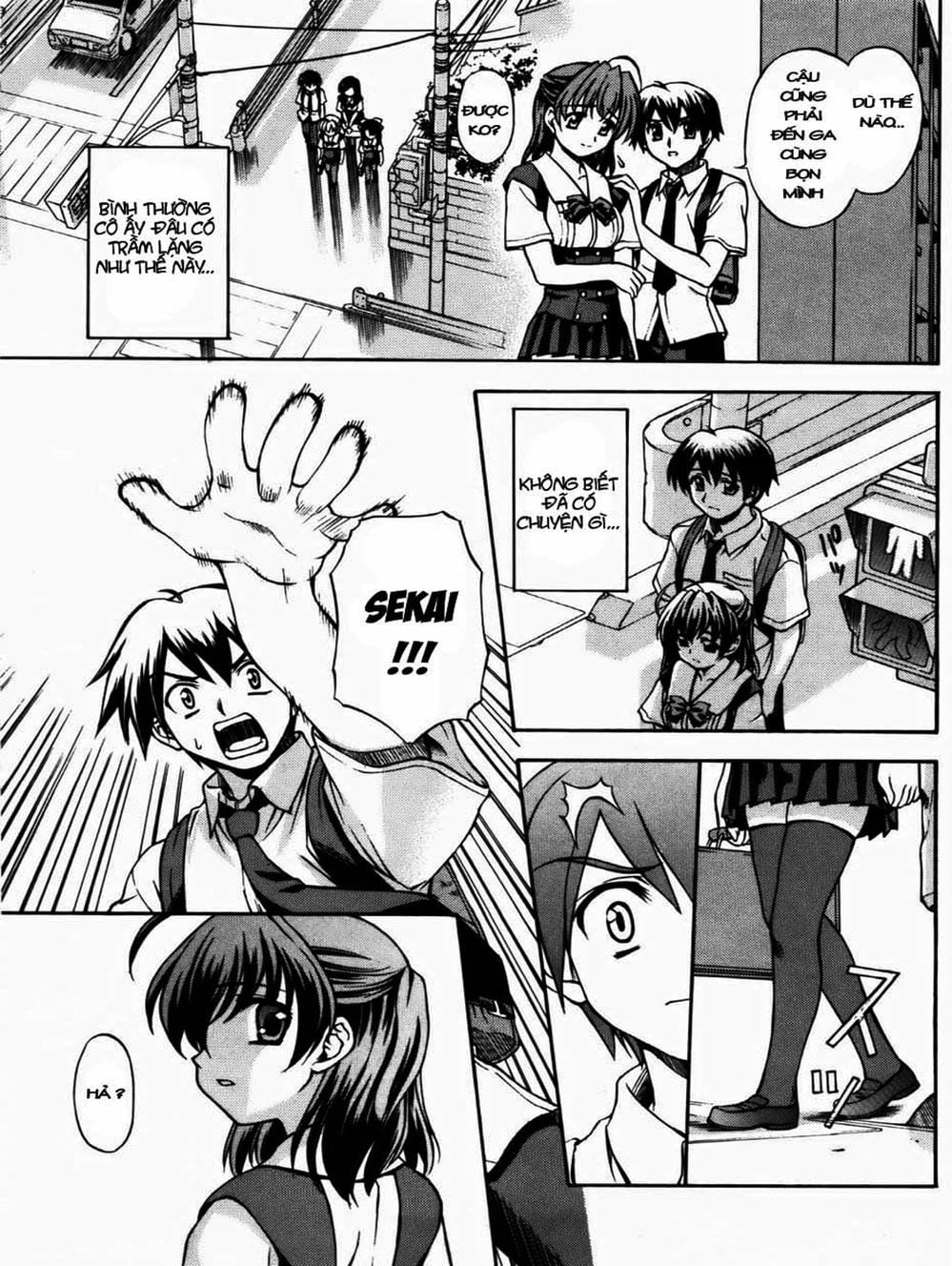 Truyện Tranh Học Đường - School Days trang 6