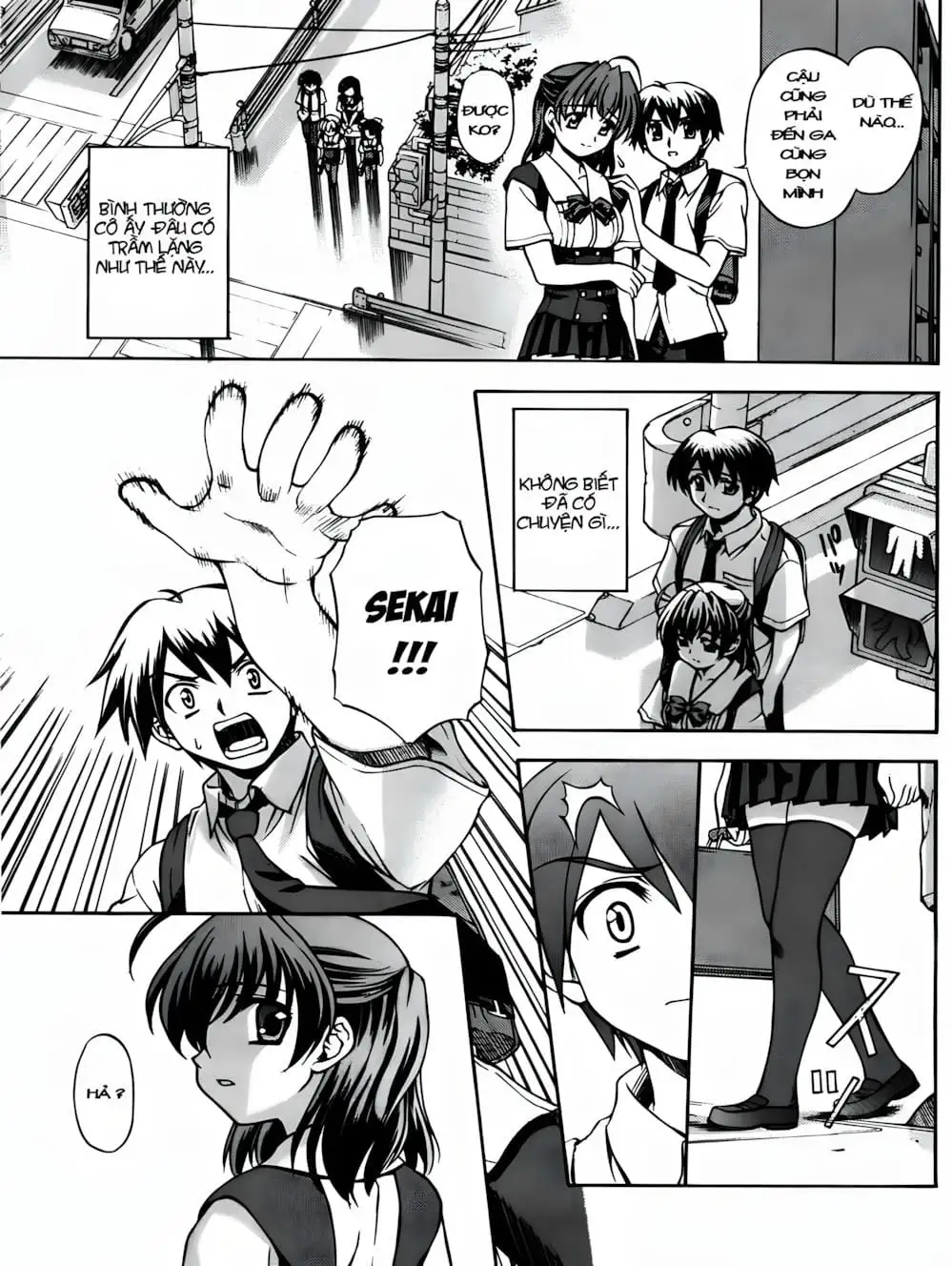 Truyện Tranh Học Đường - School Days trang 6