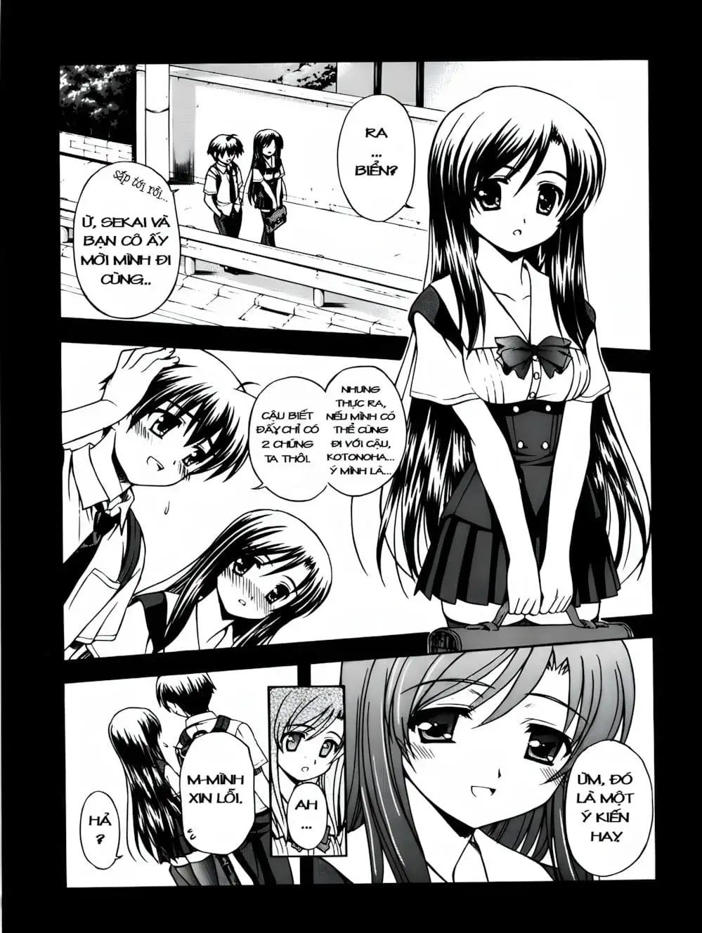 Truyện Tranh Học Đường - School Days trang 6