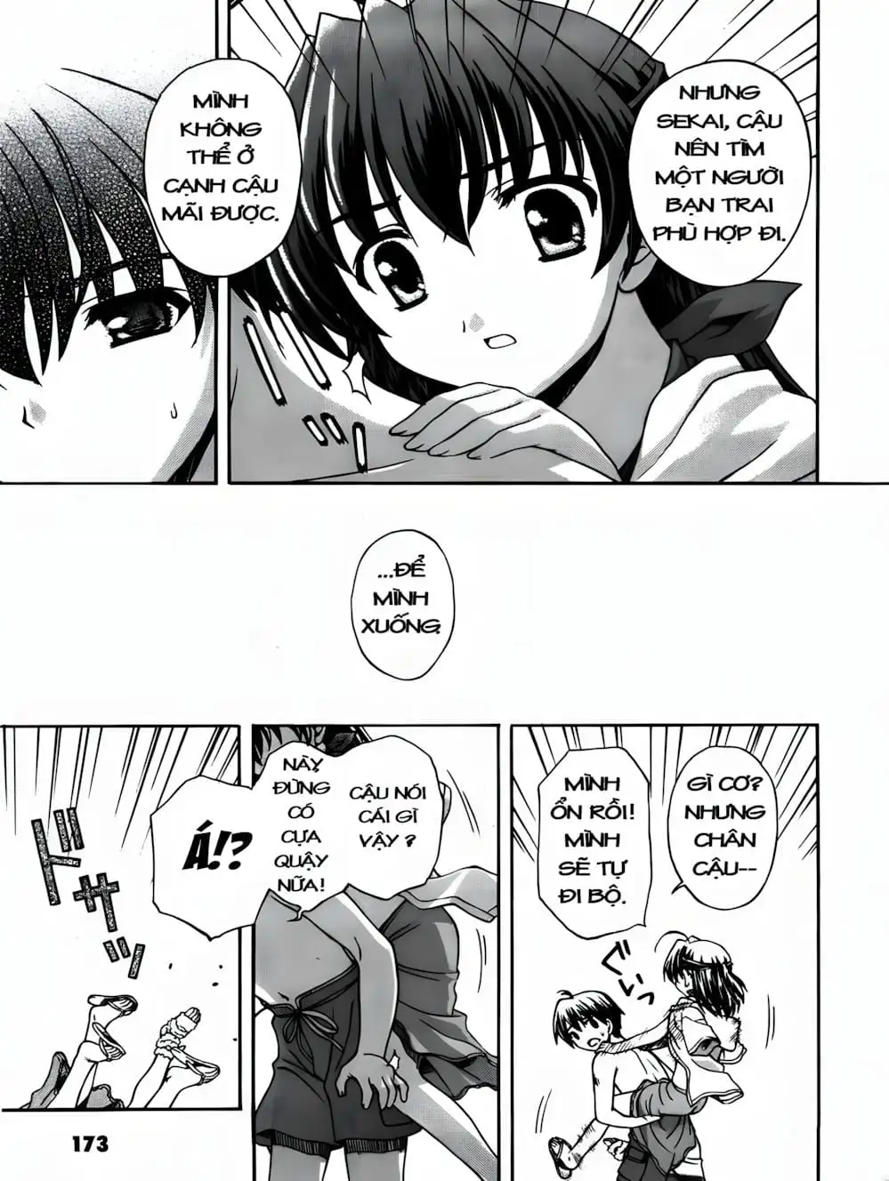 Truyện Tranh Học Đường - School Days trang 6