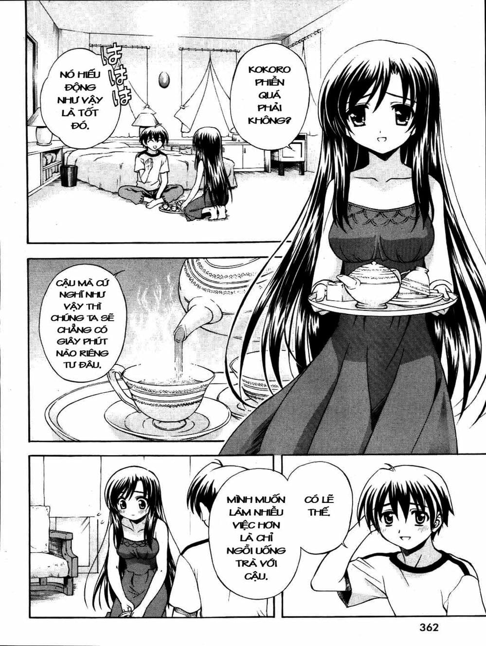 Truyện Tranh Học Đường - School Days trang 6