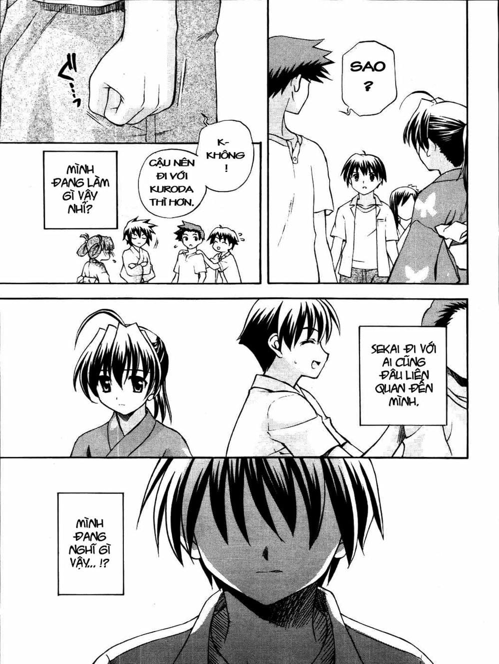 Truyện Tranh Học Đường - School Days trang 6