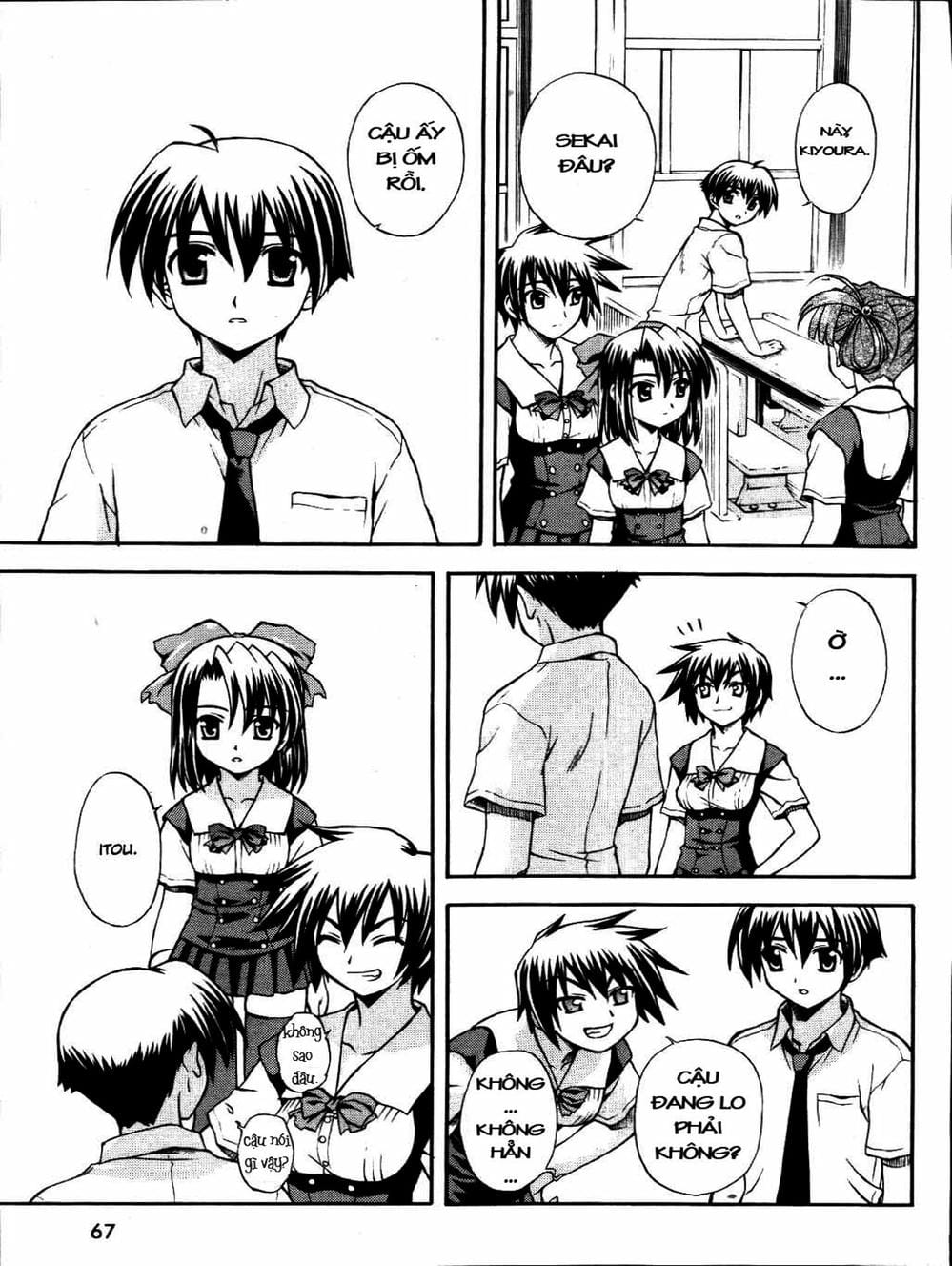 Truyện Tranh Học Đường - School Days trang 6