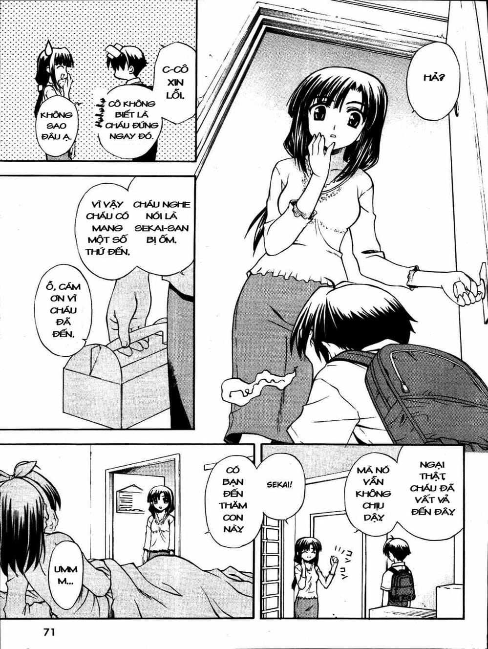 Truyện Tranh Học Đường - School Days trang 6