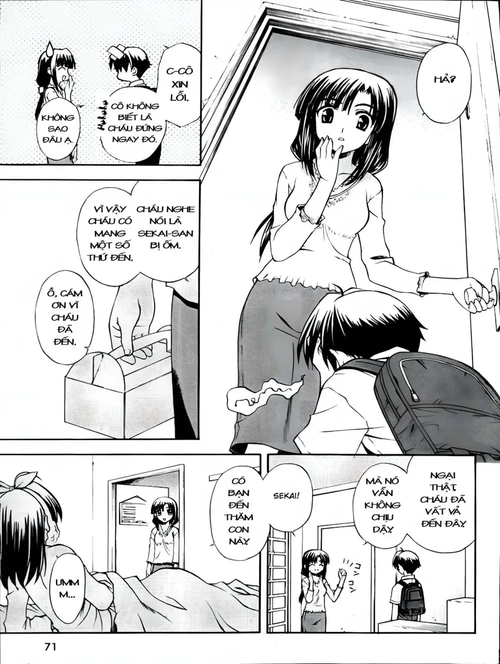 Truyện Tranh Học Đường - School Days trang 6