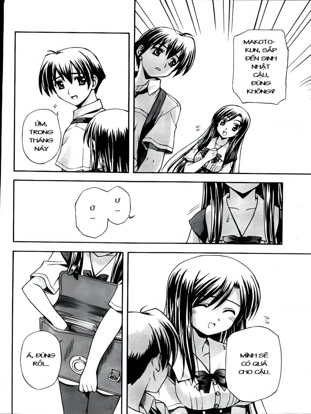 Truyện Tranh Học Đường - School Days trang 6