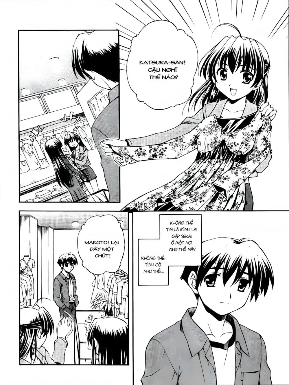 Truyện Tranh Học Đường - School Days trang 6