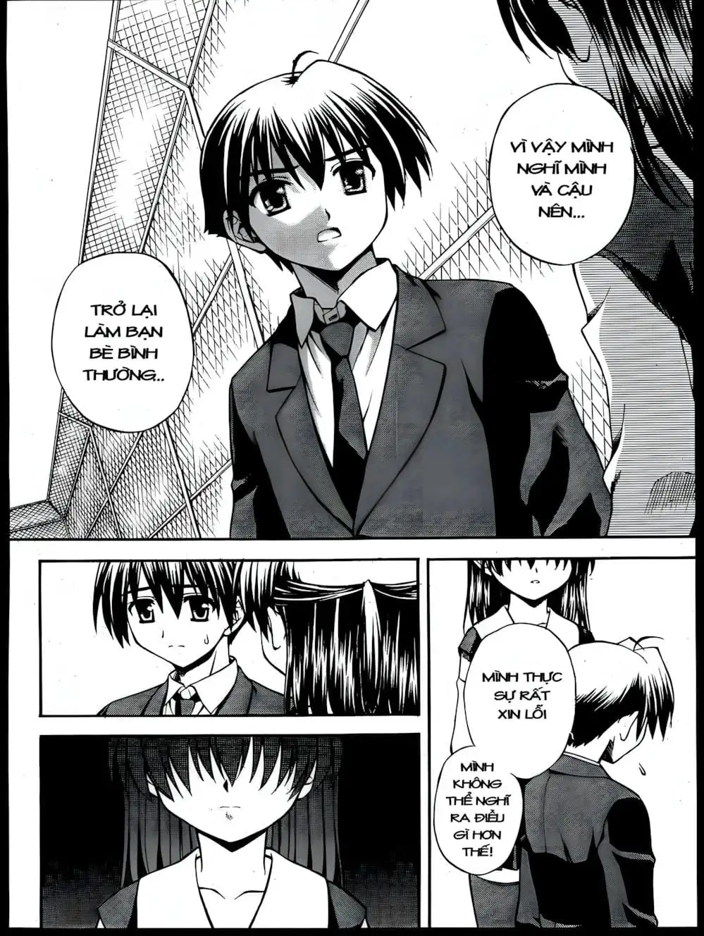 Truyện Tranh Học Đường - School Days trang 6