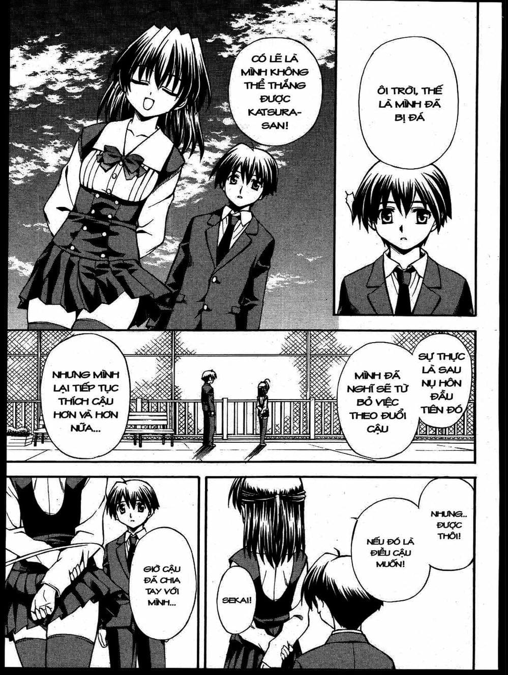 Truyện Tranh Học Đường - School Days trang 6