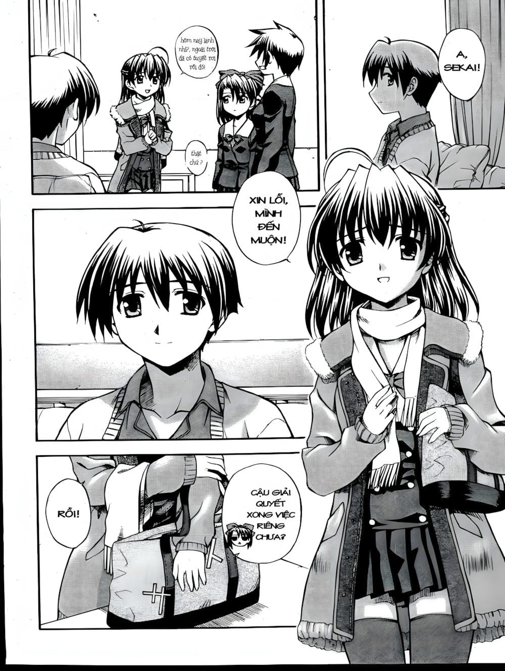 Truyện Tranh Học Đường - School Days trang 6
