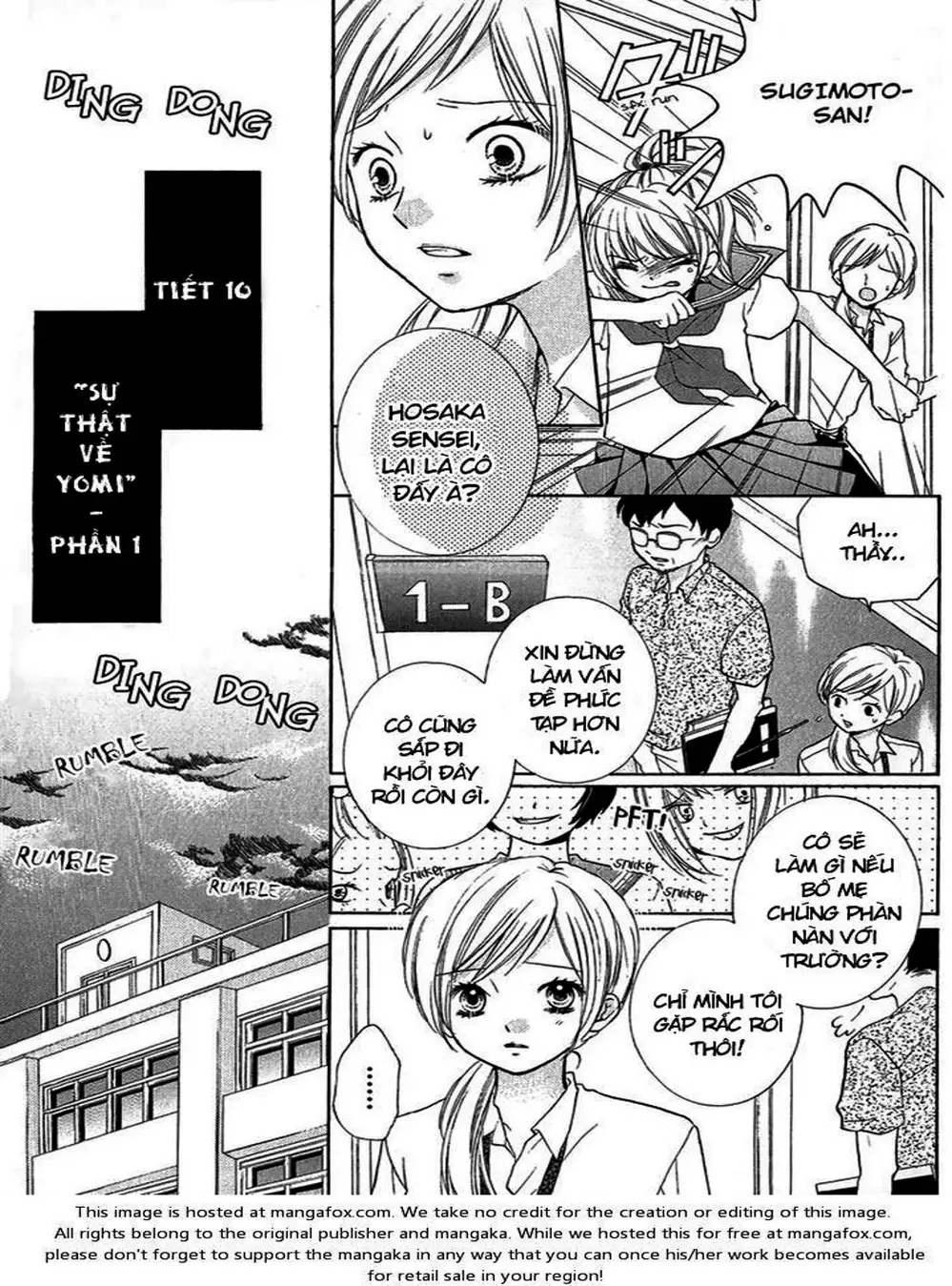 Truyện Tranh Lớp Học Rùng Rợn - Screaming Lesson trang 4