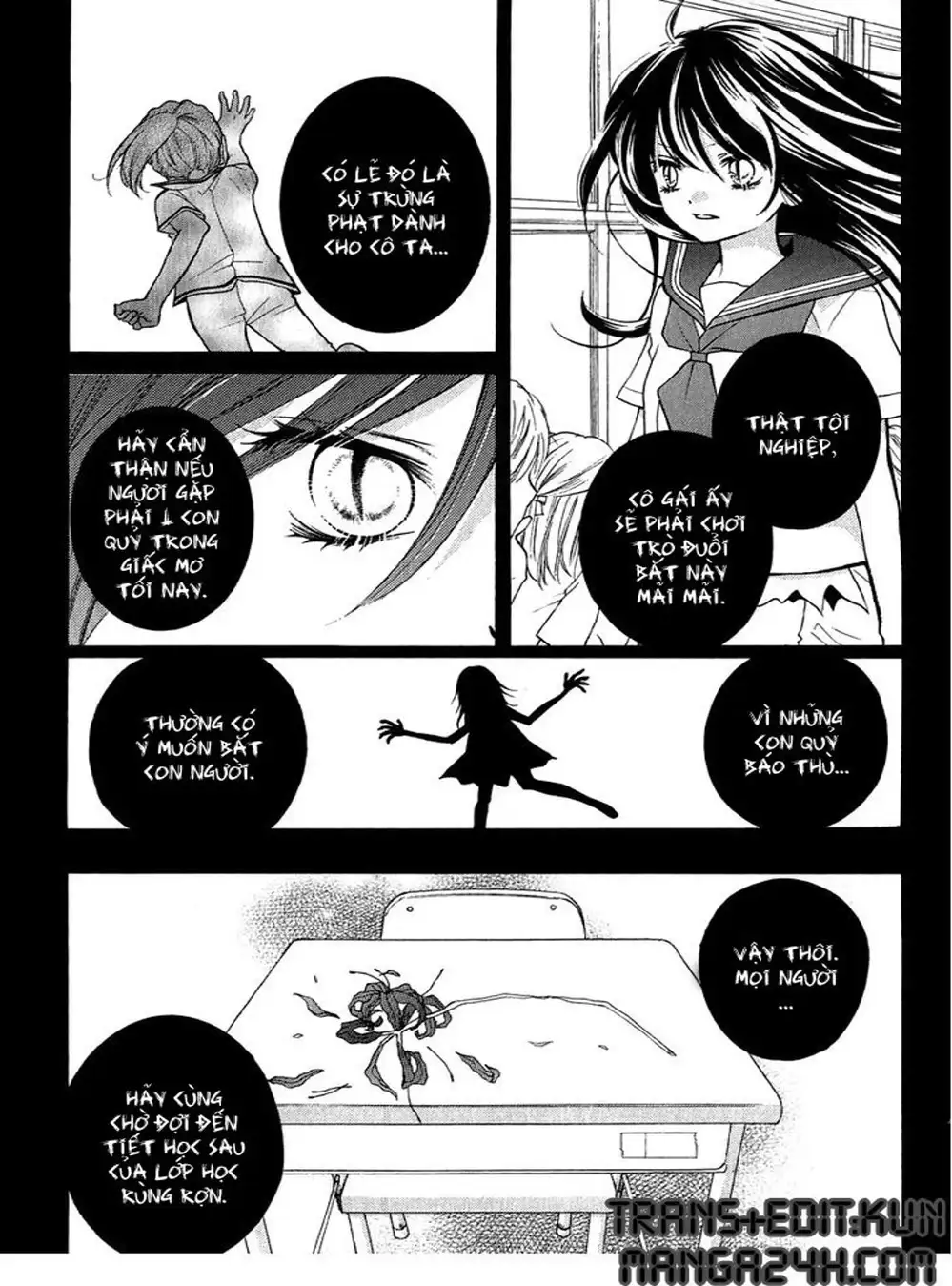 Truyện Tranh Lớp Học Rùng Rợn - Screaming Lesson trang 4