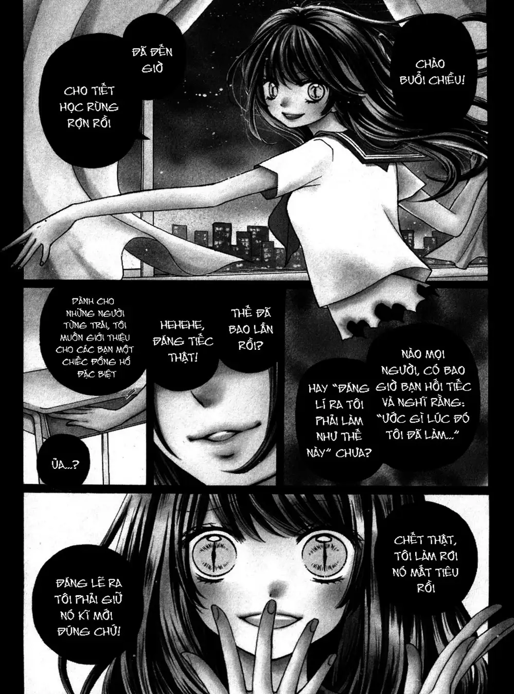 Truyện Tranh Lớp Học Rùng Rợn - Screaming Lesson trang 4