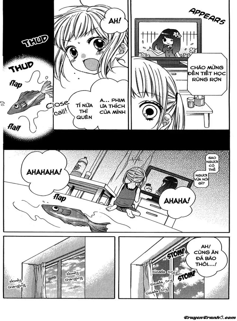 Truyện Tranh Lớp Học Rùng Rợn - Screaming Lesson trang 4