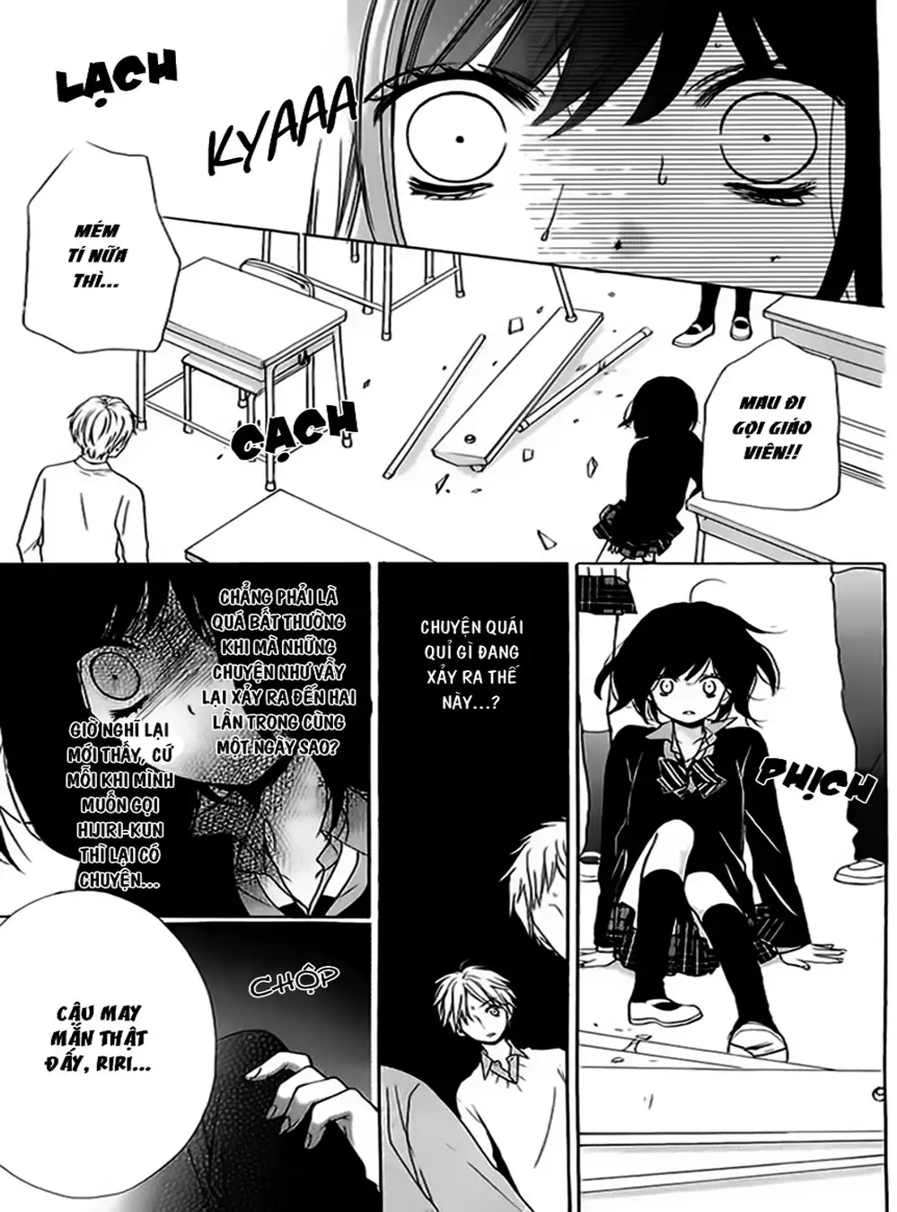 Truyện Tranh Lớp Học Rùng Rợn - Screaming Lesson trang 4