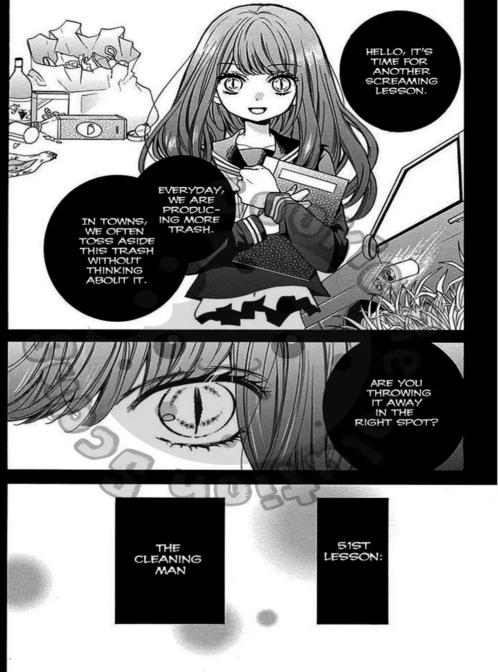 Truyện Tranh Lớp Học Rùng Rợn - Screaming Lesson trang 4