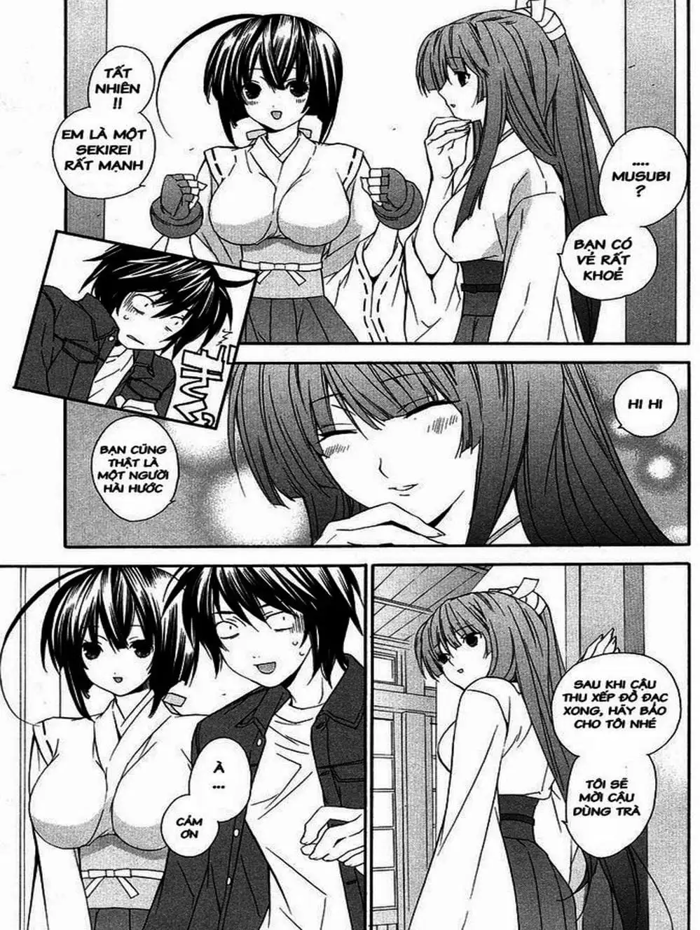 Truyện Tranh Sekirei trang 7