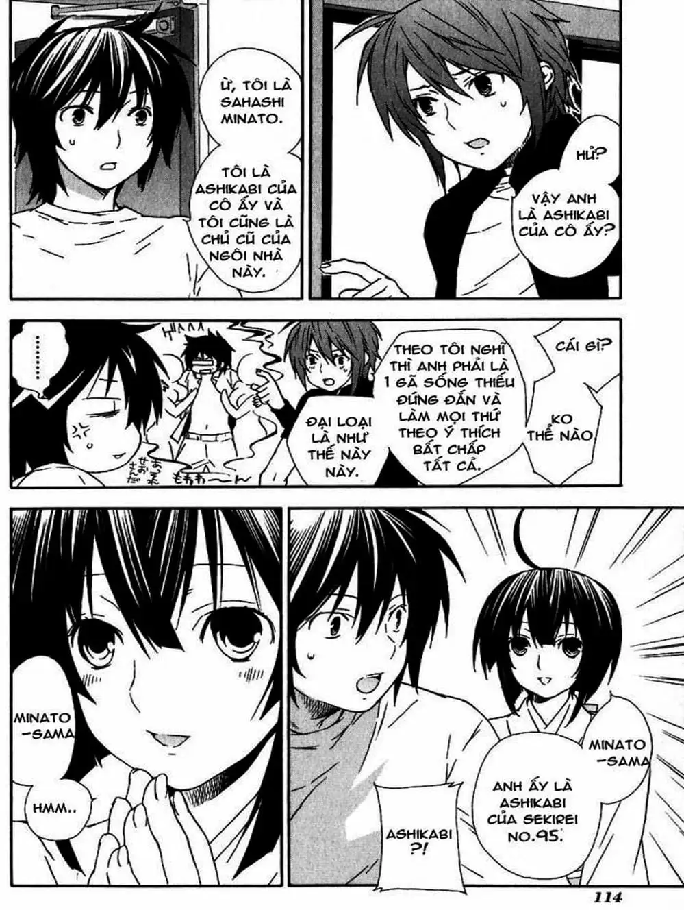 Truyện Tranh Sekirei trang 7