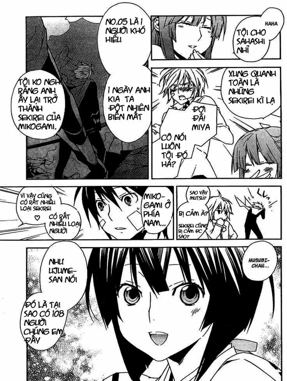 Truyện Tranh Sekirei trang 7