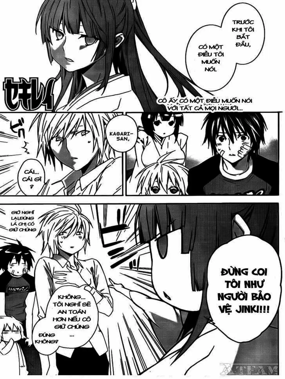 Truyện Tranh Sekirei trang 7